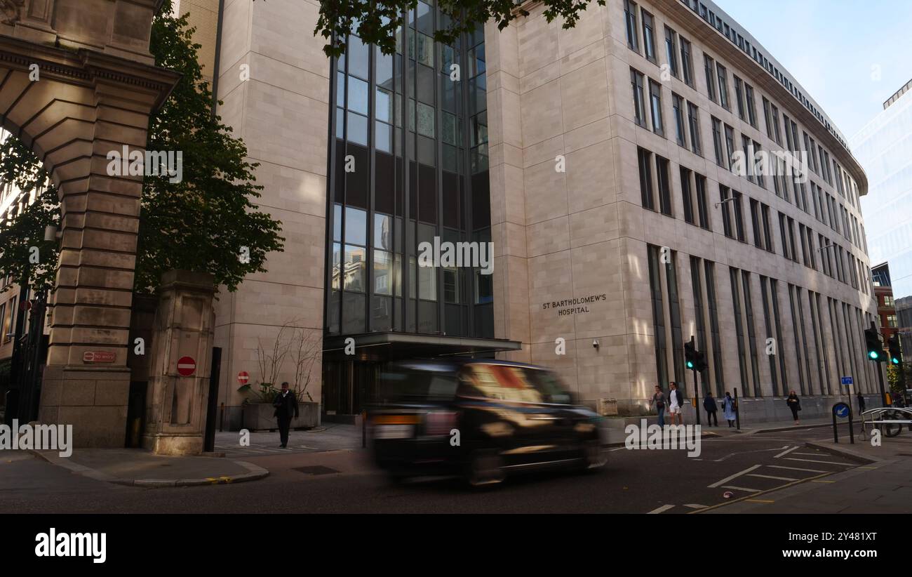 St. Bartholomew's Hospital (auch bekannt als St. Barts) in london Stockfoto