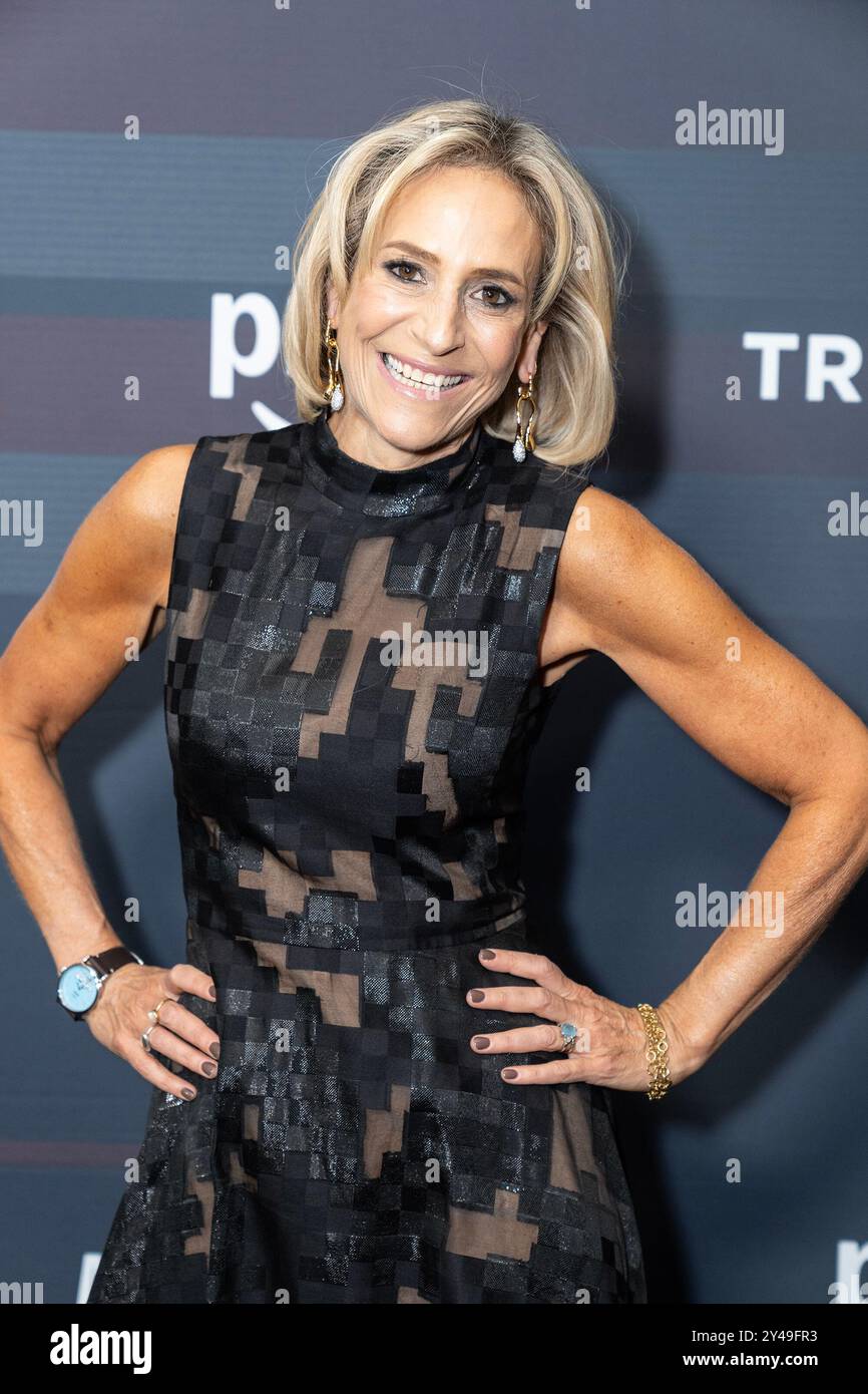 16. September 2024, New York, New York, Vereinigte Staaten: Emily Maitlis nimmt an Einer Sondervorführung im Tribeca Grill Loft in New York Teil (Credit Image: © Lev Radin/Pacific Press via ZUMA Press Wire) NUR REDAKTIONELLE VERWENDUNG! Nicht für kommerzielle ZWECKE! Stockfoto