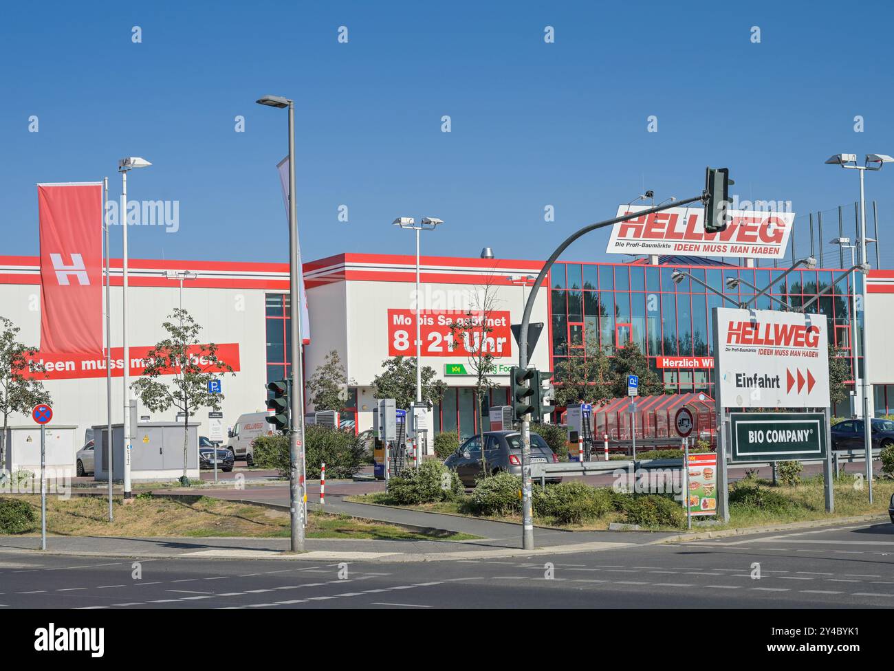 Hellweg Baumarkt, Yorckstraße, Schöneberg, Berlin, Deutschland Stockfoto