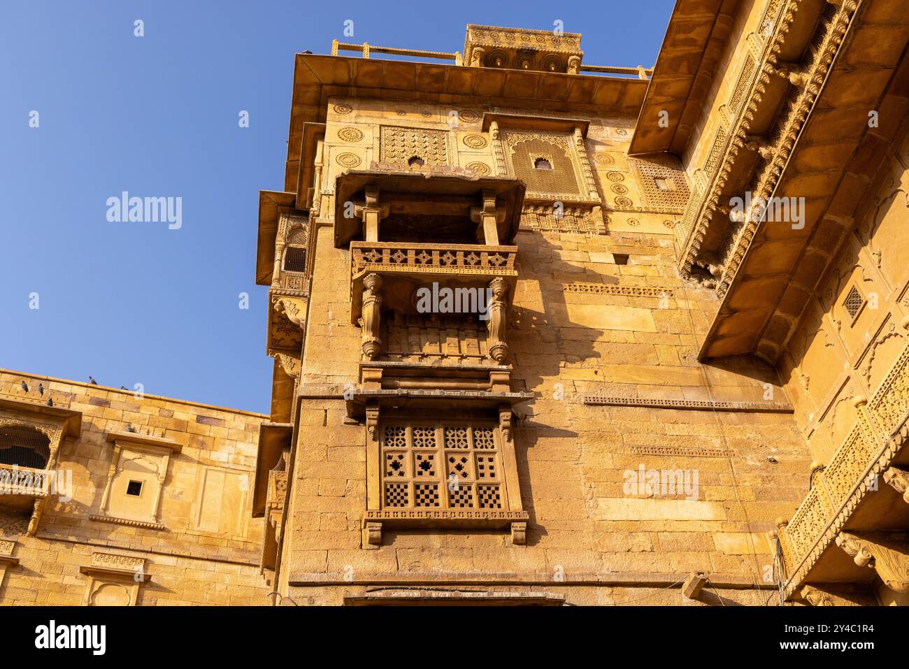 Goldenes Fort von Jaisalmer - Rajasthan (Indien) Stockfoto