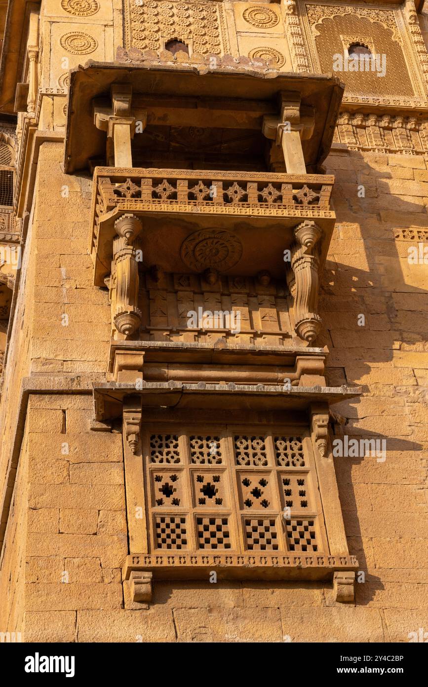 Goldenes Fort von Jaisalmer - Rajasthan (Indien) Stockfoto