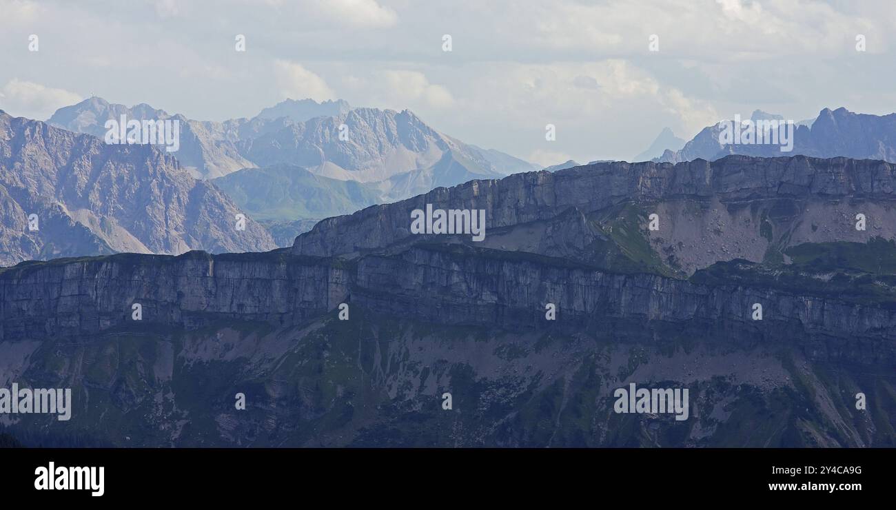 Panoramablick auf den Stockfoto