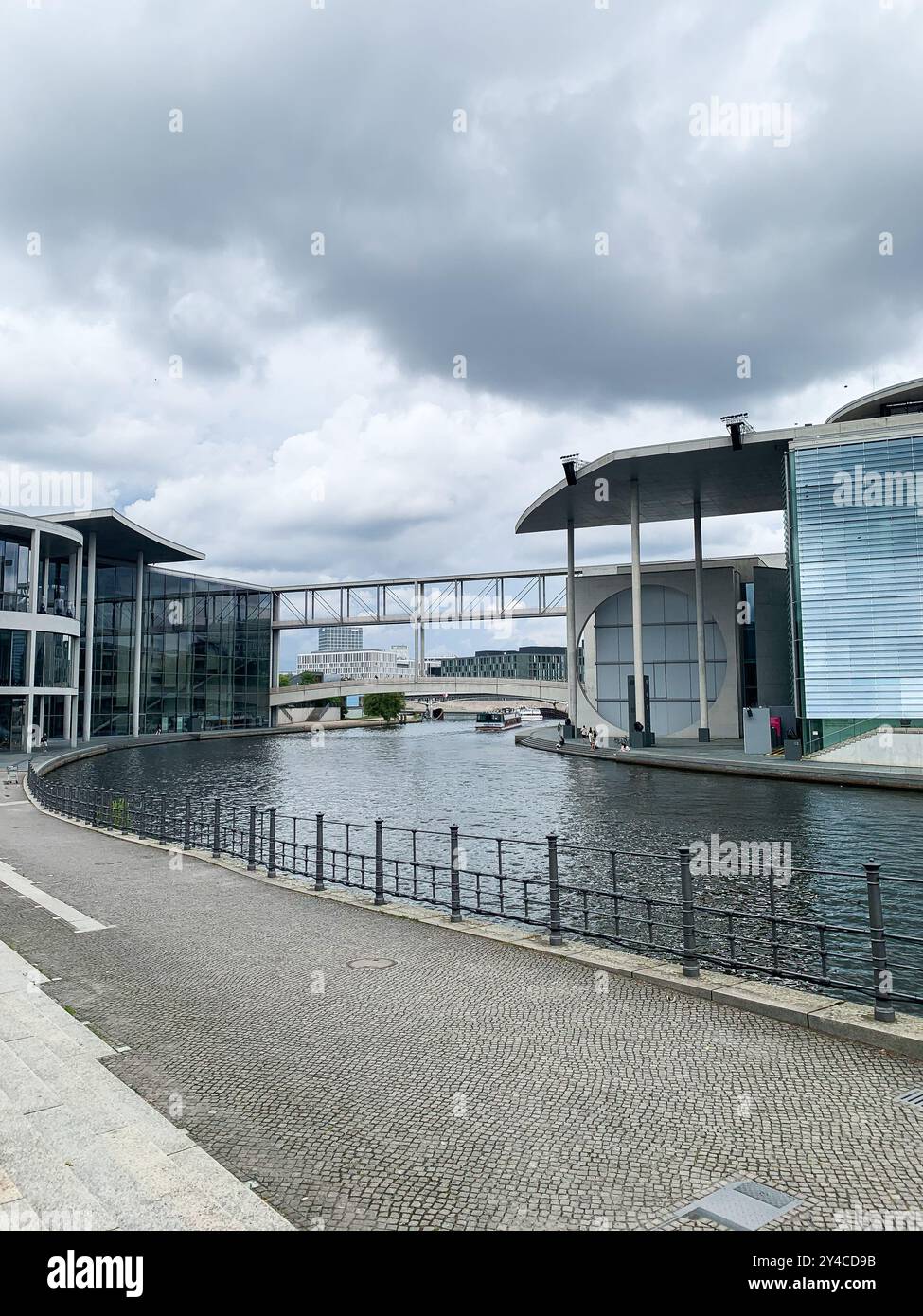 Haus Marie-Elisabeth-Lueders und Spree Stockfoto