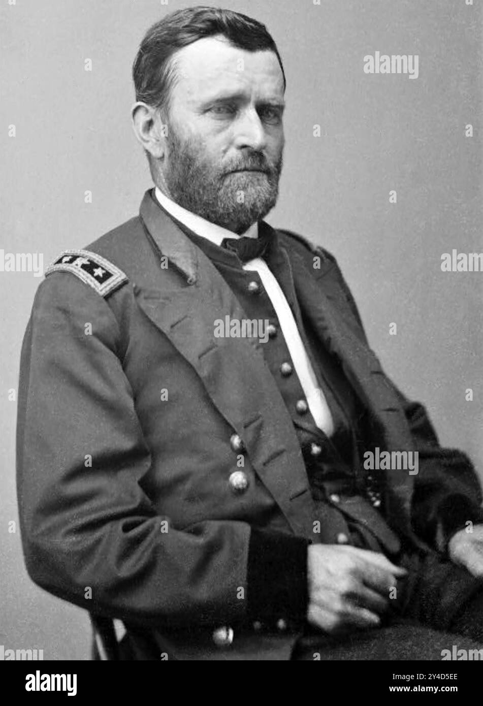 ULYSSES S. GRANT (1822–1885) US-amerikanischer Generalmajor, Army of the Tennessee, 1882 Stockfoto