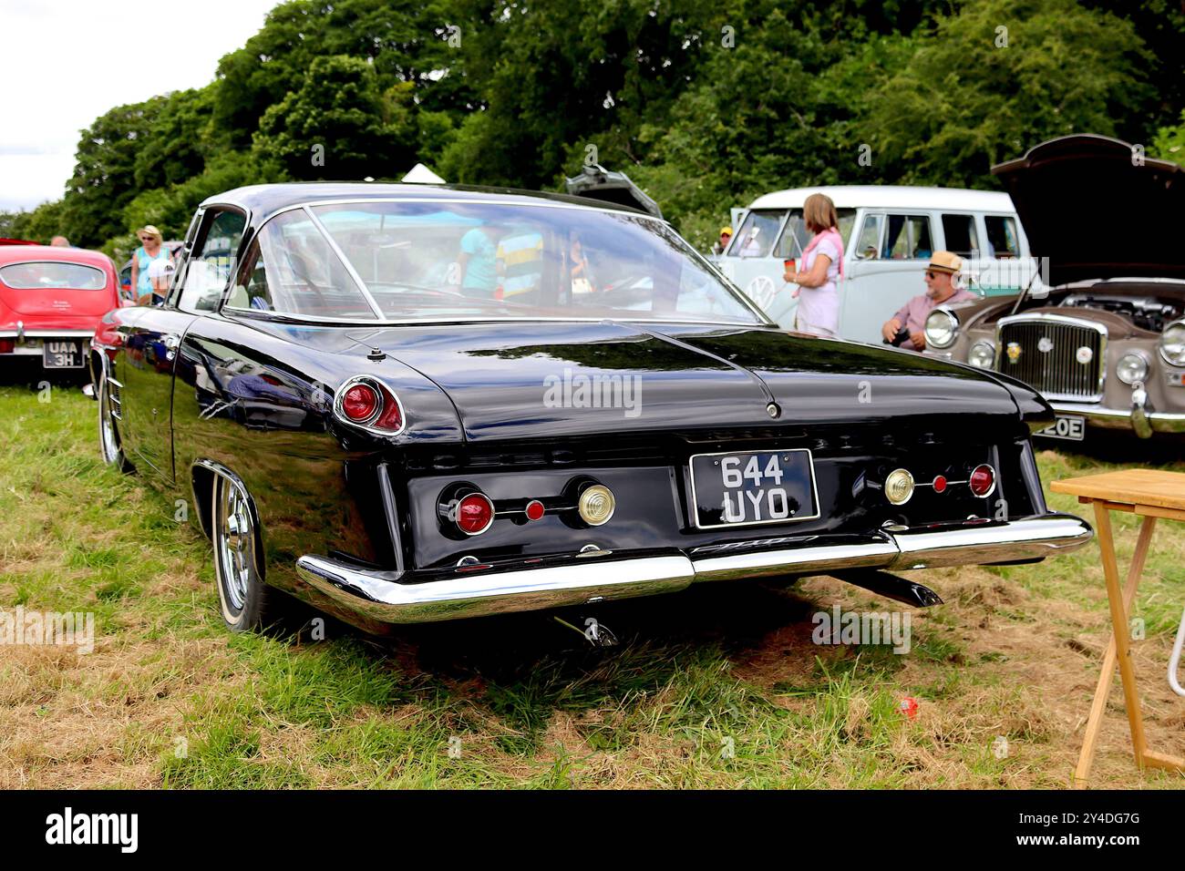 Rückansicht eines äußerst seltenen Ghia L.6,4, einer von nur 26 Baujahren aus den Jahren 1960 bis 1962. Zu den amerikanischen Kunden zählten Dean Martin, Frank Sinatra und Gary Morton. Stockfoto