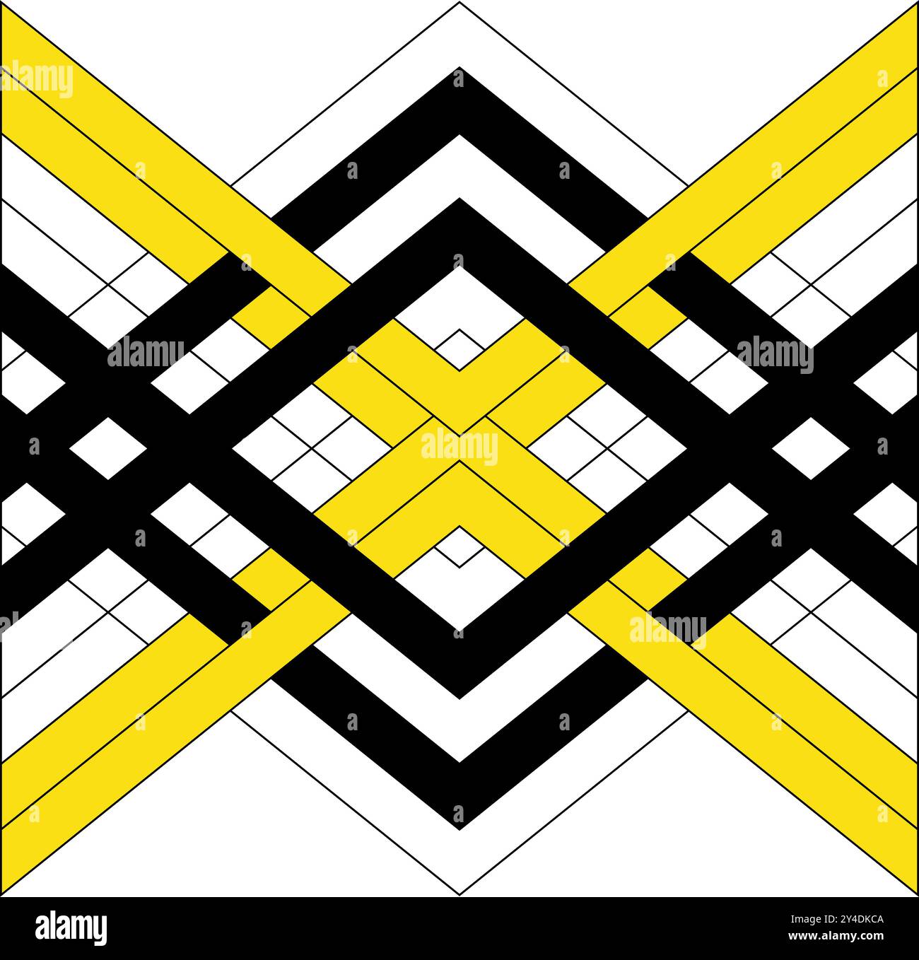 Geometrische, nahtlose Farbmuster im Zickzack, lebendige abstrakte Zierfliesen, Textil, Stoff, Innenarchitektur, künstlerische grafische Ressourcen Stockfoto