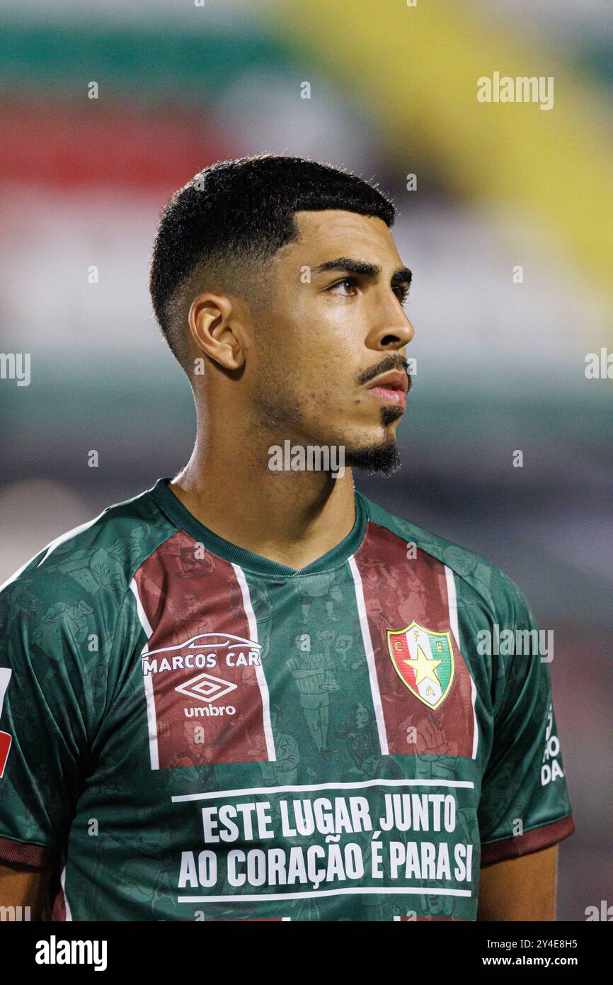 Danilo Veiga beim Spiel der Liga Portugal zwischen den Mannschaften CF Estrela Amadora und Boavista FC im Estadio Jose Gomes (Maciej Rogowski) Stockfoto