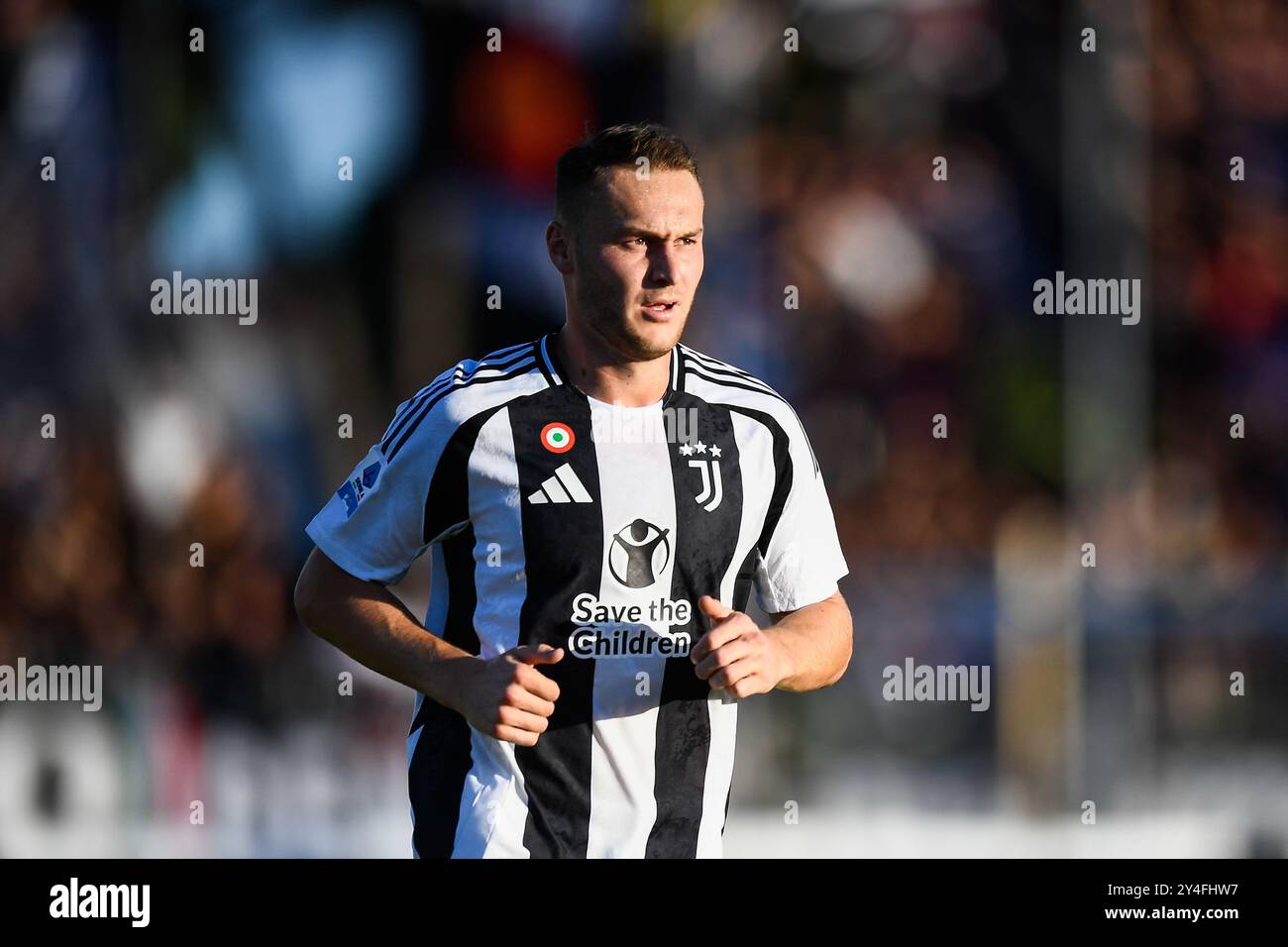 Teun Koopmeiners von Juventus während des Spiels der Serie A zwischen Empoli und Juventus im Stadio Carlo Castellani am 14. September 2024 in Empoli, Italien Stockfoto