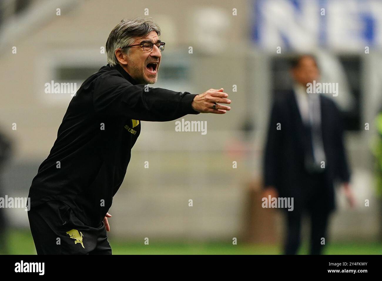 FC Torino Ivan Juric während des Fußballspiels der Serie A zwischen Inter und Turin im San Siro Stadion in Norditalien - Sonntag, den 28. April 2024. Sport - Fußball . (Foto: Spada/LaPresse) Stockfoto