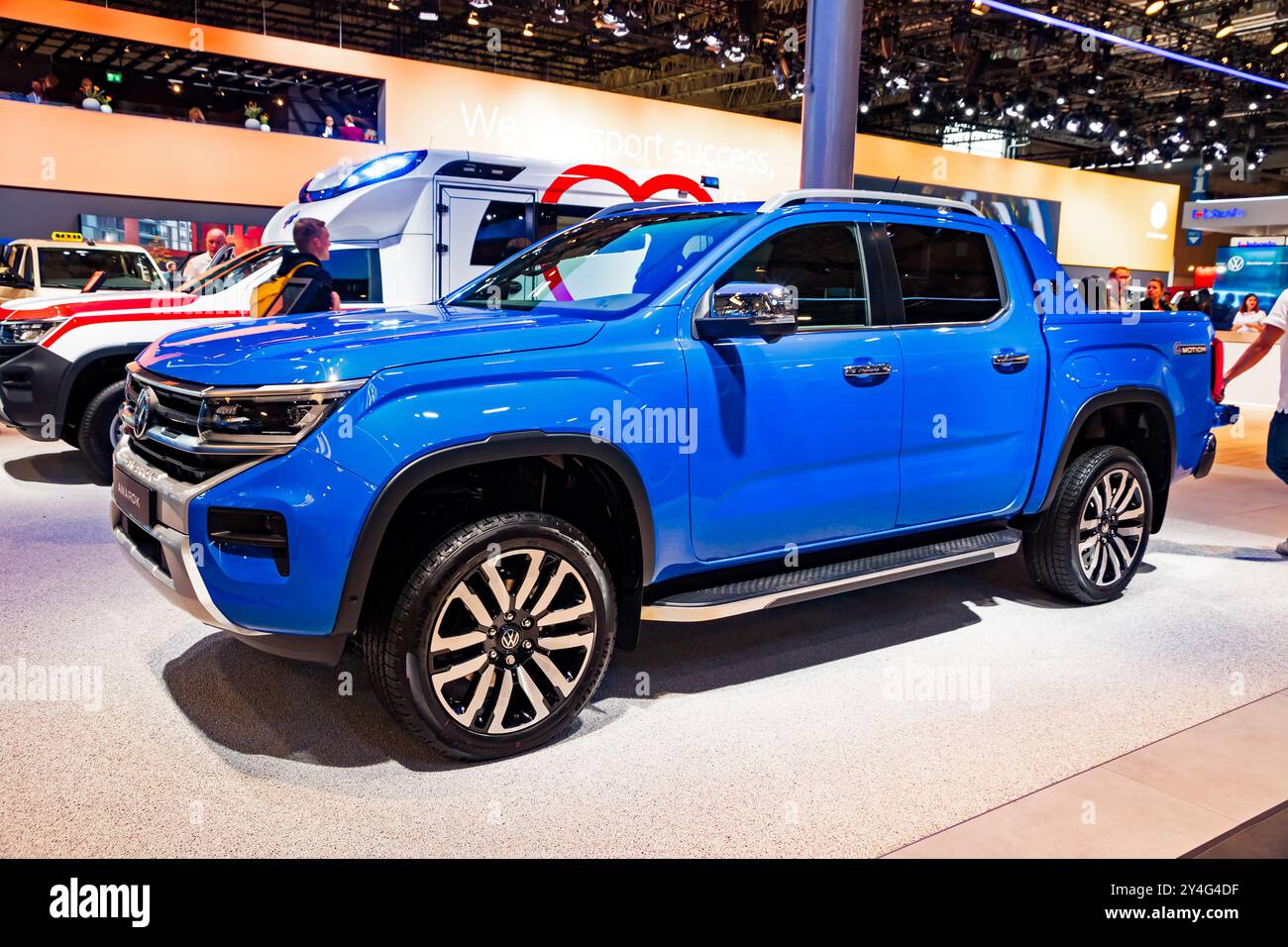 Volkswagen Amarok Pick-up Truck auf der Hannover IAA Transportation Motor Show. Deutschland - 20. September 2022 Stockfoto