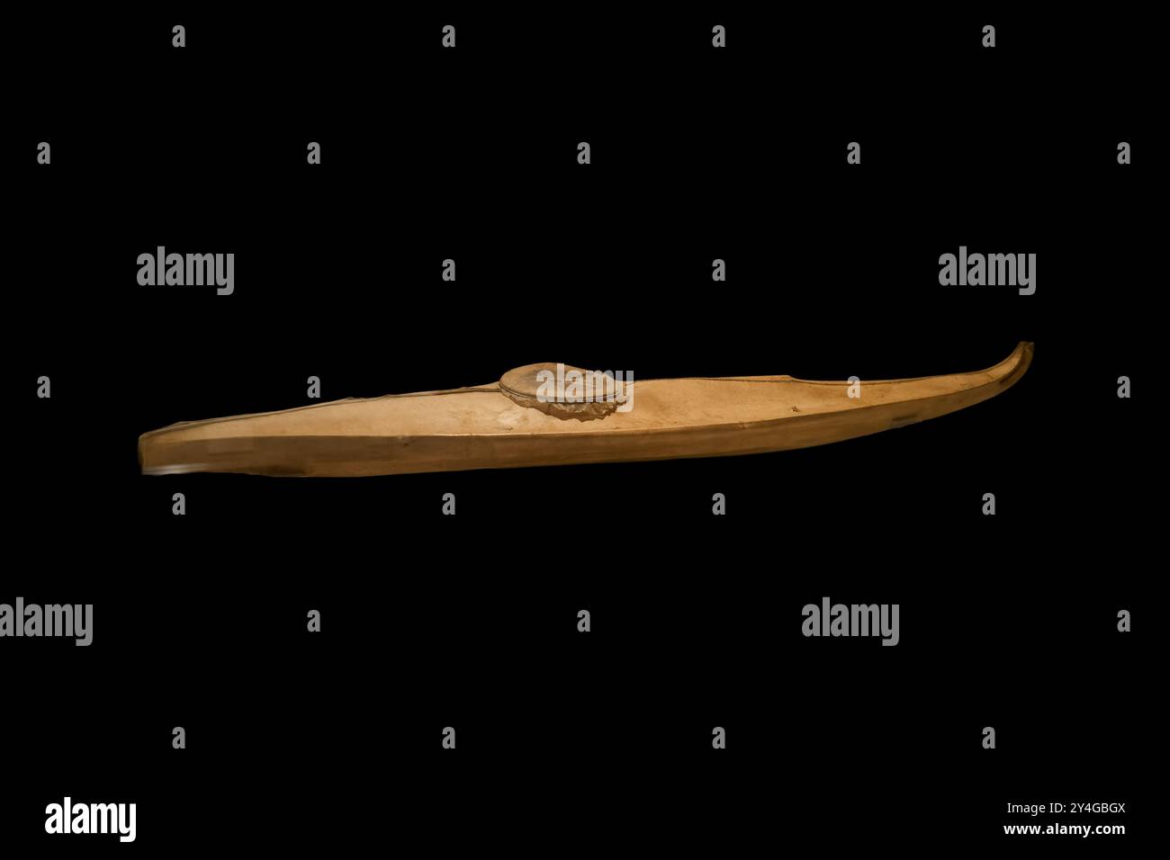 Altes antikes indisches Boot, handgefertigt in südamerika Stockfoto