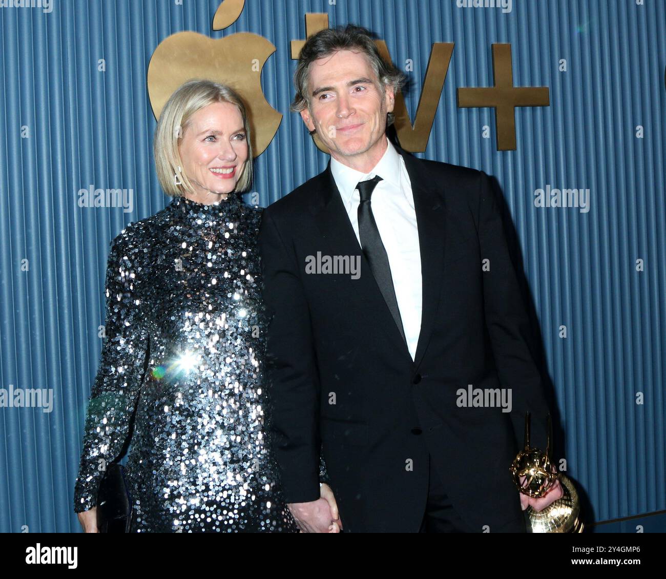 Naomi Watts, Billy Crudup at Arrivals for Apple TV+ Primetime Emmy Party Red Carpet - Teil 2, Mother Wolf, Los Angeles, CA, 15. September, 2024. Foto: Priscilla Grant/Everett Collection Stockfoto