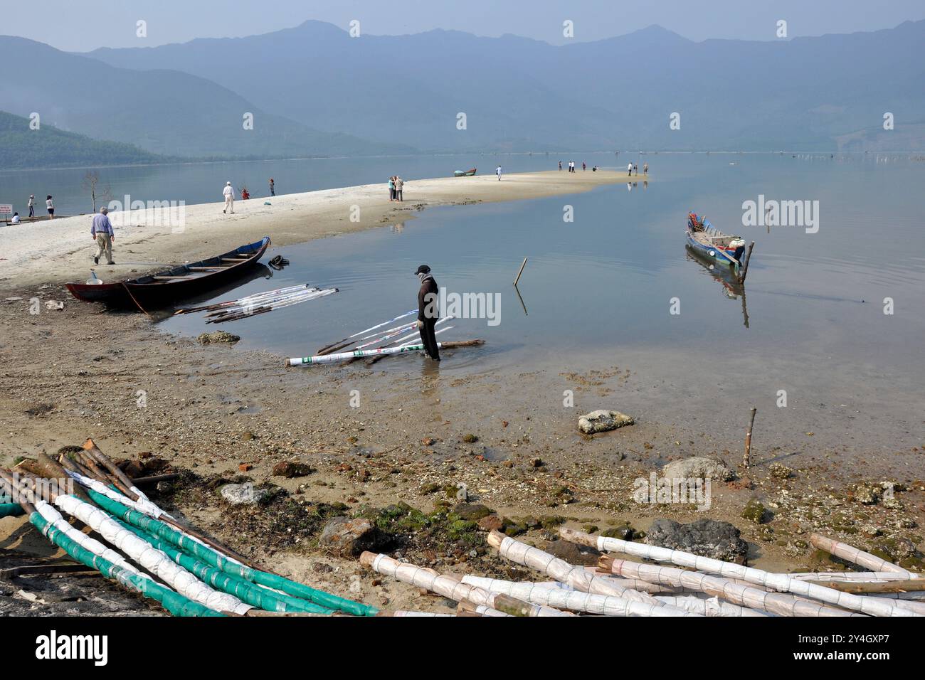 Vietnam, Hoi An, Mann Thai Village Stockfoto