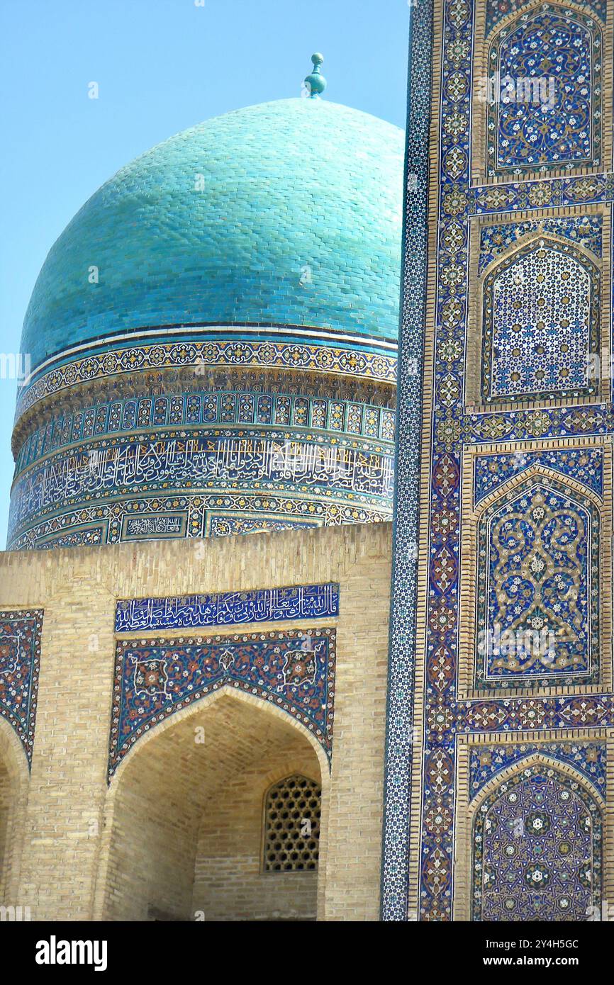 Tilla Kari Madrassa, Samarkand, Usbekistan Stockfoto