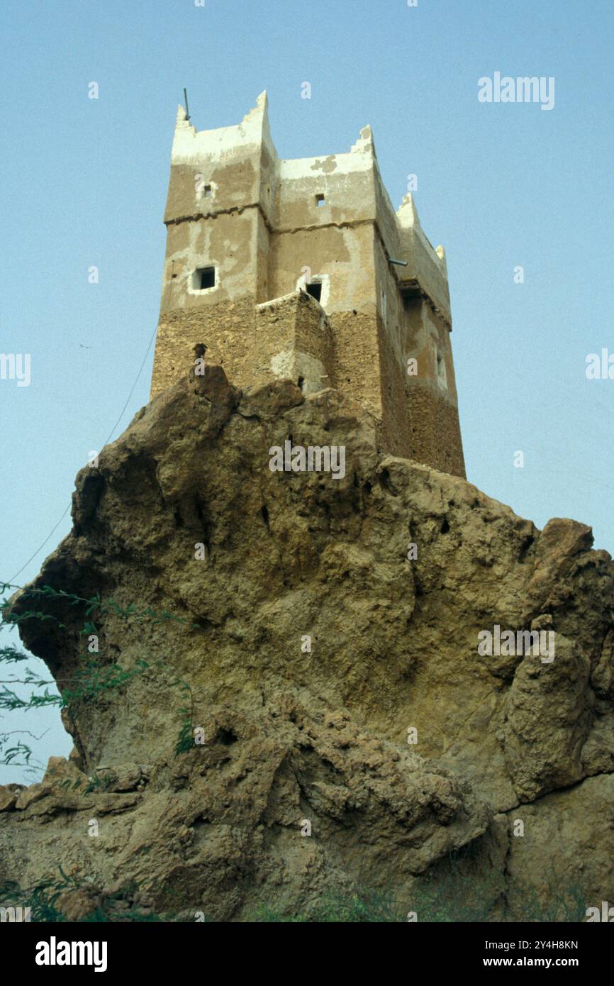 Jemen, Asien, traditionelle Häuser Stockfoto