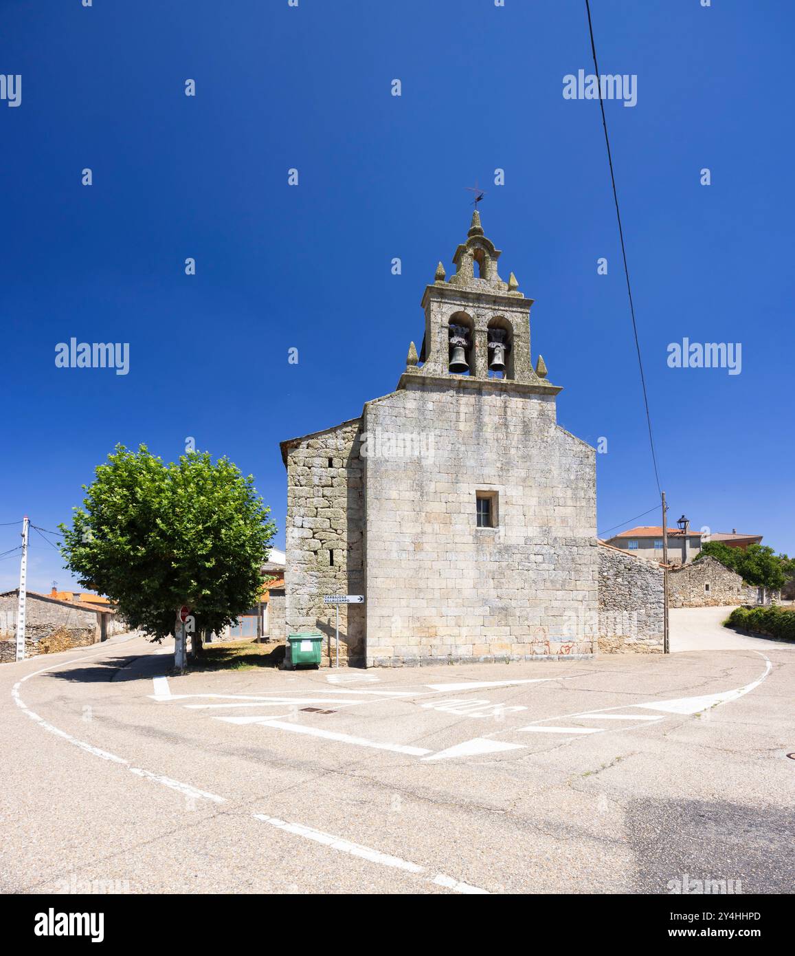 Iglesia Pino del Oro, Provinz Zamora, Kastilien und Leon, Spanien Stockfoto