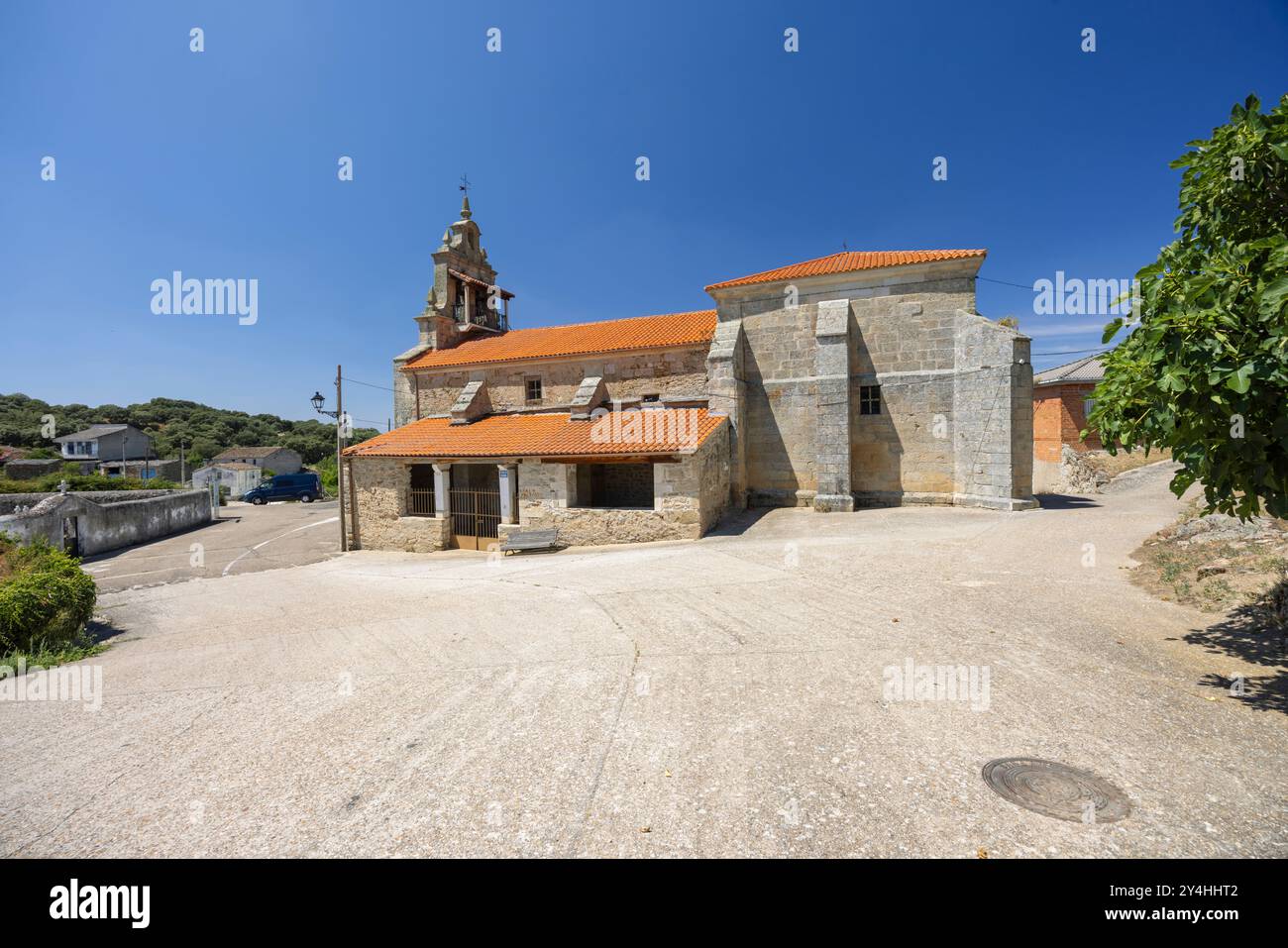 Iglesia Pino del Oro, Provinz Zamora, Kastilien und Leon, Spanien Stockfoto