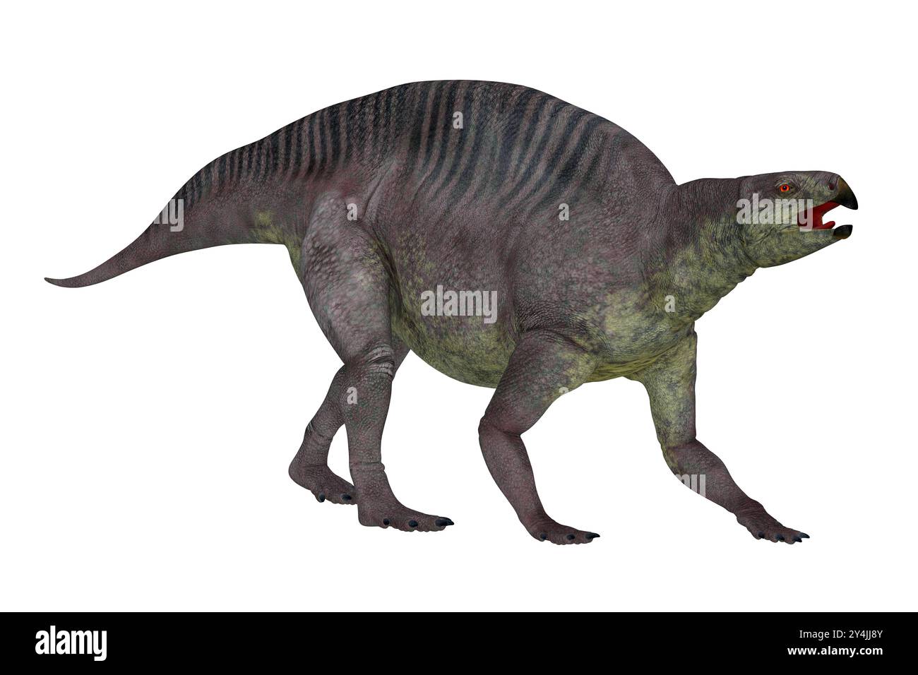 Lotosaurus poposauroid adentis war ein pflanzenfressende Dinosaurier, die in der Volksrepublik China während der Trias lebte. Stockfoto