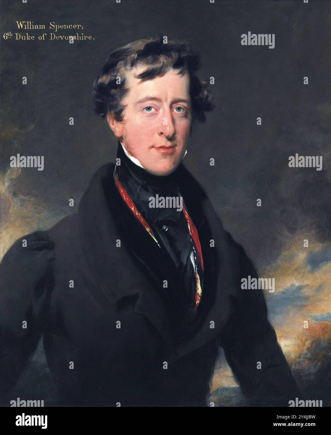 Duke of Devonshire, 1824, Gemälde von Thomas Lawrence Stockfoto