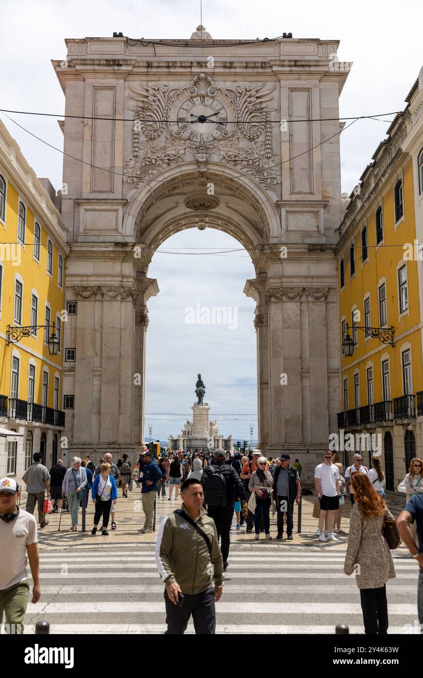 Straßen- und Reisefotografie aus Lissabon, Portugal Stockfoto