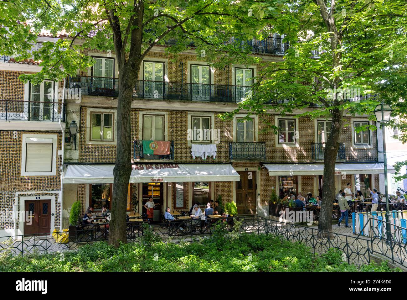 Straßen- und Reisefotografie aus Lissabon, Portugal Stockfoto