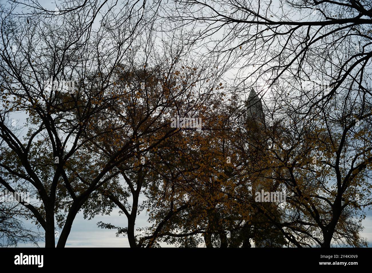 Das Zentrum von Washington D.C. liegt rund um das Kapitol und historische Stätten und spiegelt die politische Bedeutung der Stadt und die vielfältige Stadtlandschaft wider. Stockfoto