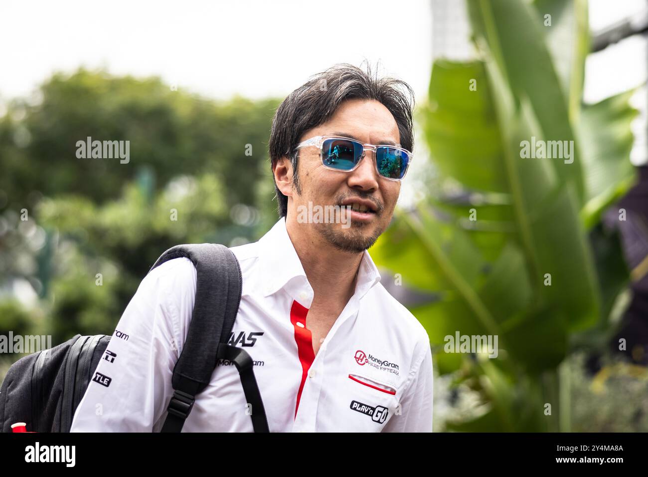Singapur, Singapur. September 2024. Ayao Komatsu (JPN) Haas F1 Teamleiter. 19.09.2024. Formel-1-Weltmeisterschaft, Rd 18, Grand Prix Von Singapur, Marina Bay Street Circuit, Singapur, Vorbereitungstag. Das Foto sollte lauten: XPB/Alamy Live News. Stockfoto