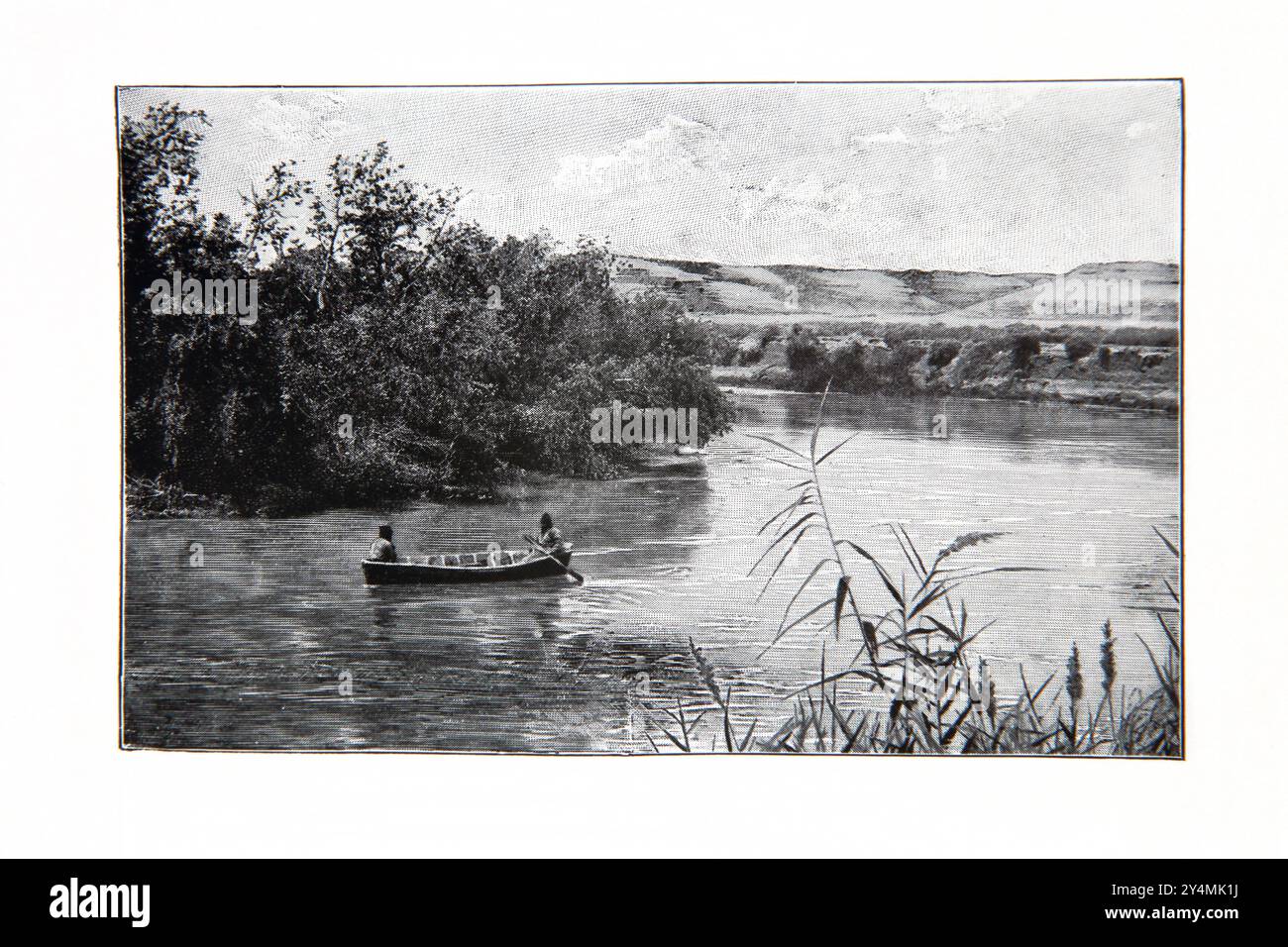 Historisches Foto der antiken National Comprehensive Family Bible (illustrierte Familienbibel) aus dem 19. Jahrhundert Stockfoto