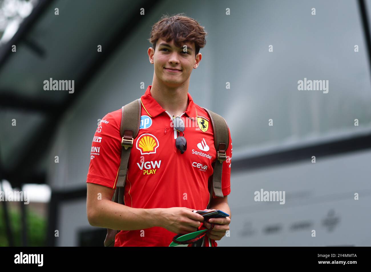 Singapur, Singapur. September 2024. Oliver Bearman (GBR) Ferrari Reserve Fahrer. 19.09.2024. Formel-1-Weltmeisterschaft, Rd 18, Grand Prix Von Singapur, Marina Bay Street Circuit, Singapur, Vorbereitungstag. Das Foto sollte lauten: XPB/Alamy Live News. Stockfoto