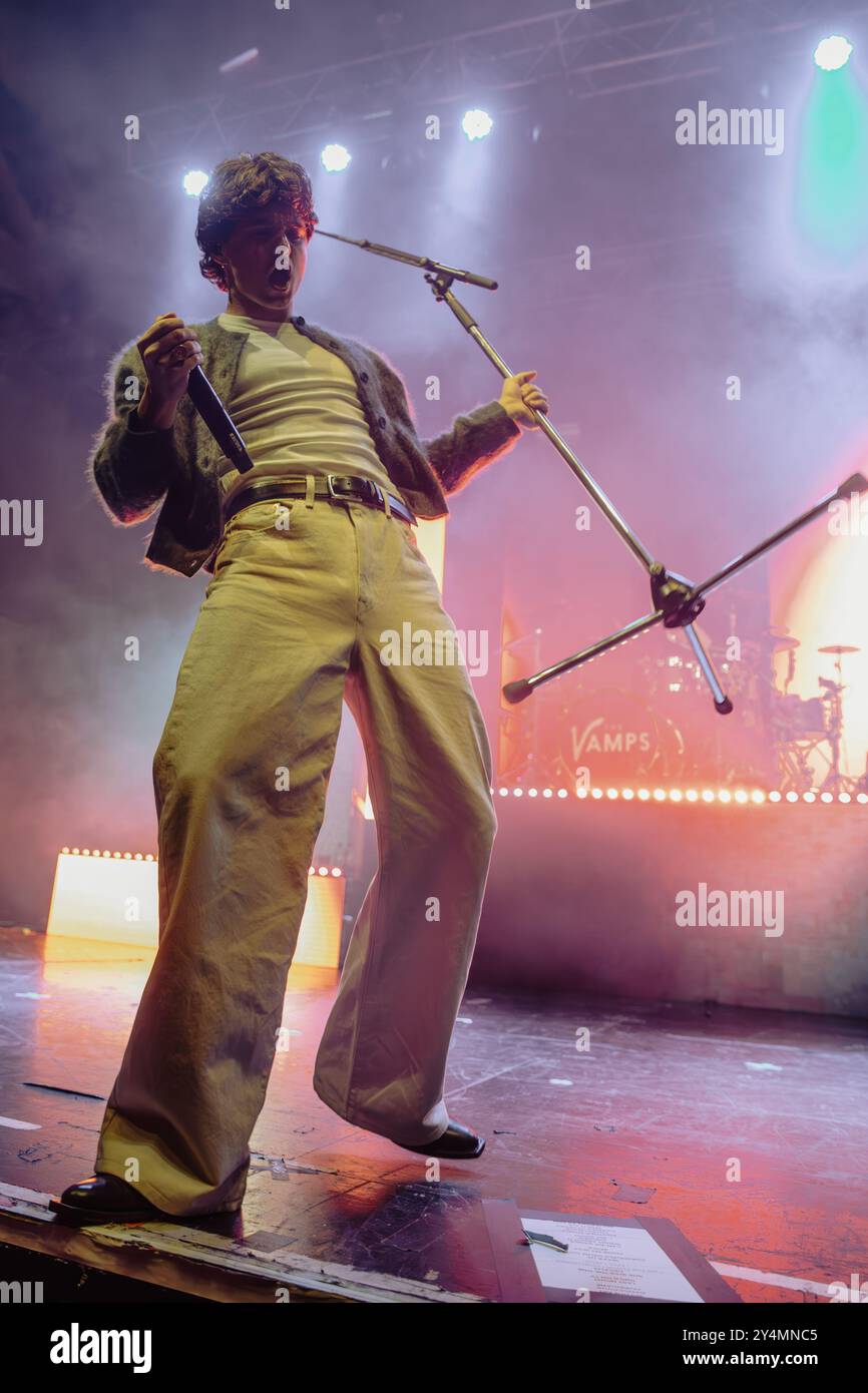 Bournemouth, Großbritannien. September 2024. Die Vampire treten an der O2 Academy Bournemouth 18.09.2024. Quelle: Charlie Raven/Alamy Live News Stockfoto