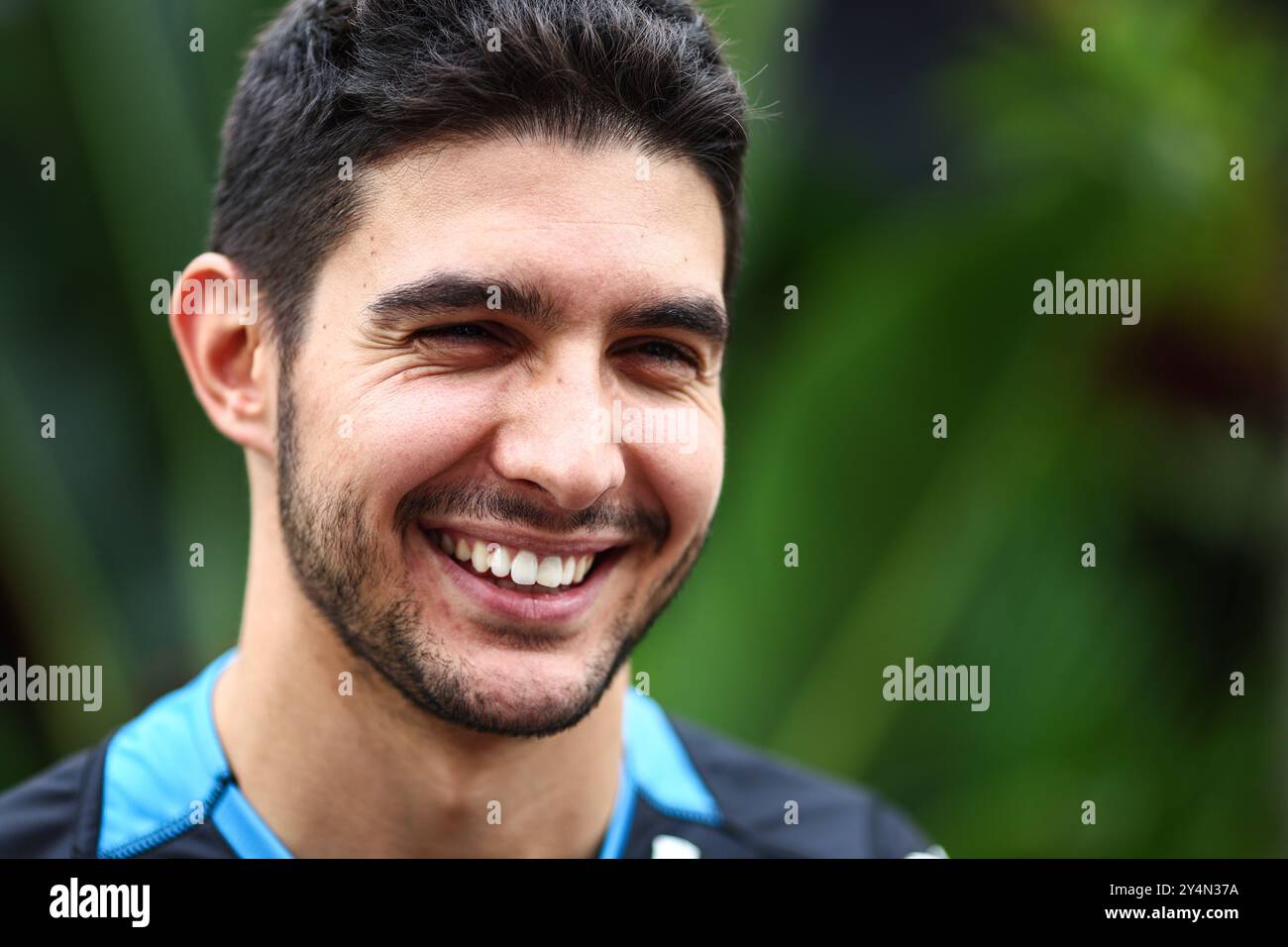 Singapur, Singapur. September 2024. Esteban Ocon (FRA) Alpine F1 Team. 19.09.2024. Formel-1-Weltmeisterschaft, Rd 18, Grand Prix Von Singapur, Marina Bay Street Circuit, Singapur, Vorbereitungstag. Das Foto sollte lauten: XPB/Alamy Live News. Stockfoto