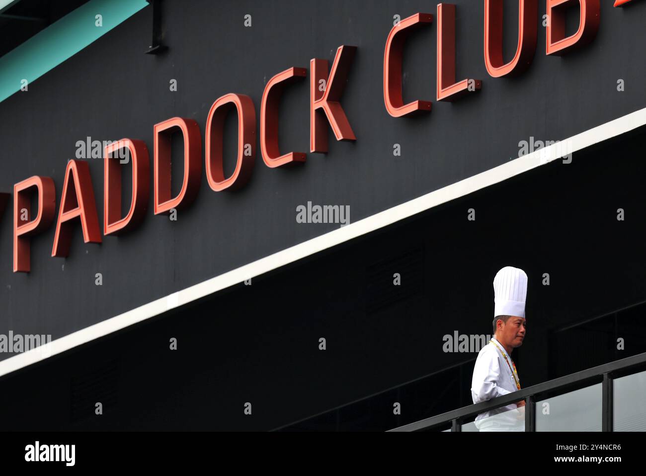 Singapur, Singapur. September 2024. Runde Atmosphäre - Paddock Club Chef. 19.09.2024. Formel-1-Weltmeisterschaft, Rd 18, Grand Prix Von Singapur, Marina Bay Street Circuit, Singapur, Vorbereitungstag. Das Foto sollte lauten: XPB/Alamy Live News. Stockfoto