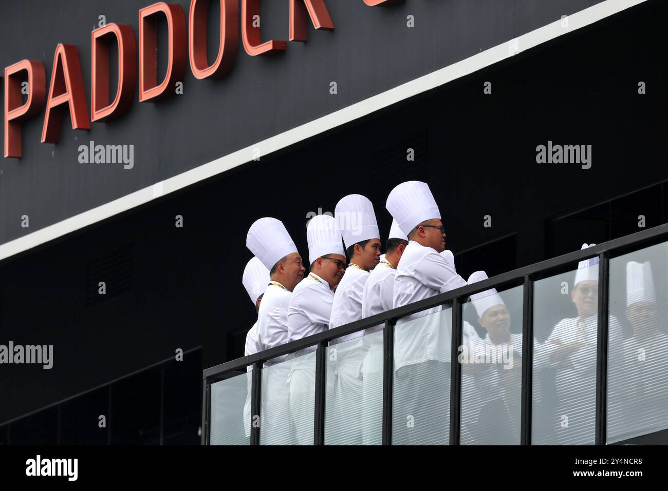 Singapur, Singapur. September 2024. Runde Atmosphäre - Paddock Club Köche. 19.09.2024. Formel-1-Weltmeisterschaft, Rd 18, Grand Prix Von Singapur, Marina Bay Street Circuit, Singapur, Vorbereitungstag. Das Foto sollte lauten: XPB/Alamy Live News. Stockfoto