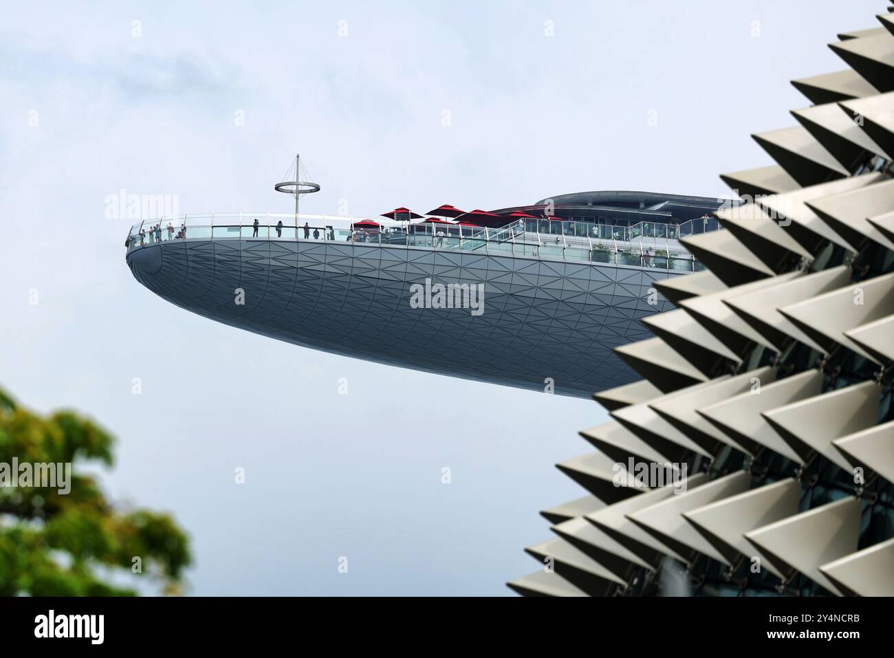 Singapur, Singapur. September 2024. Rundumatmosphäre - Marina Bay Sands Hotel. 19.09.2024. Formel-1-Weltmeisterschaft, Rd 18, Grand Prix Von Singapur, Marina Bay Street Circuit, Singapur, Vorbereitungstag. Das Foto sollte lauten: XPB/Alamy Live News. Stockfoto