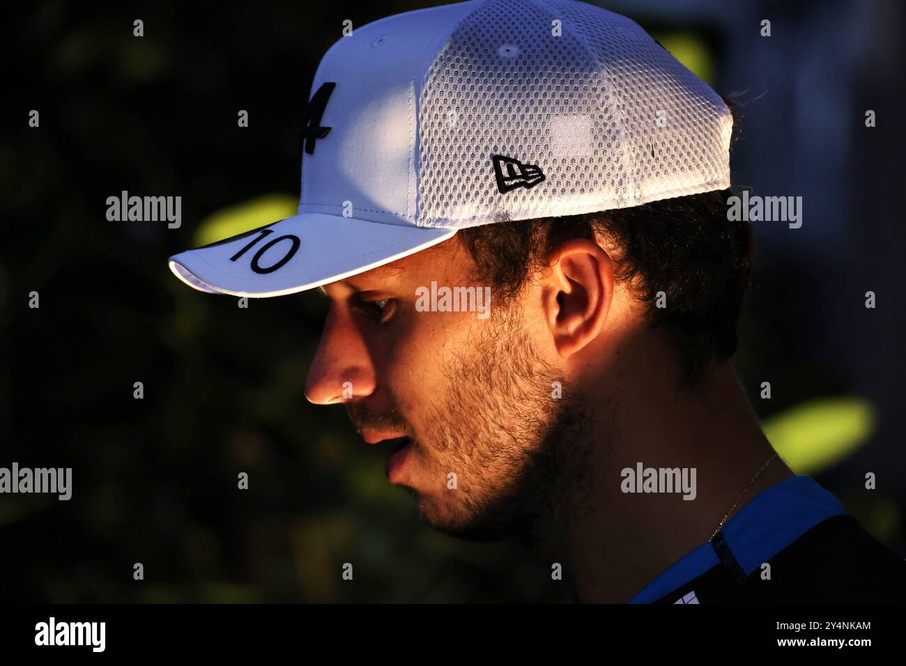 Singapur, Singapur. September 2024. Pierre Gasly (FRA) Alpine F1 Team. 19.09.2024. Formel-1-Weltmeisterschaft, Rd 18, Grand Prix Von Singapur, Marina Bay Street Circuit, Singapur, Vorbereitungstag. Das Foto sollte lauten: XPB/Alamy Live News. Stockfoto