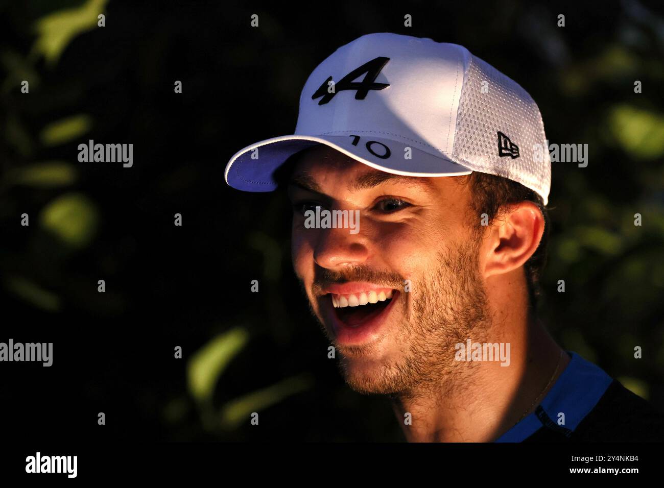 Singapur, Singapur. September 2024. Pierre Gasly (FRA) Alpine F1 Team. 19.09.2024. Formel-1-Weltmeisterschaft, Rd 18, Grand Prix Von Singapur, Marina Bay Street Circuit, Singapur, Vorbereitungstag. Das Foto sollte lauten: XPB/Alamy Live News. Stockfoto