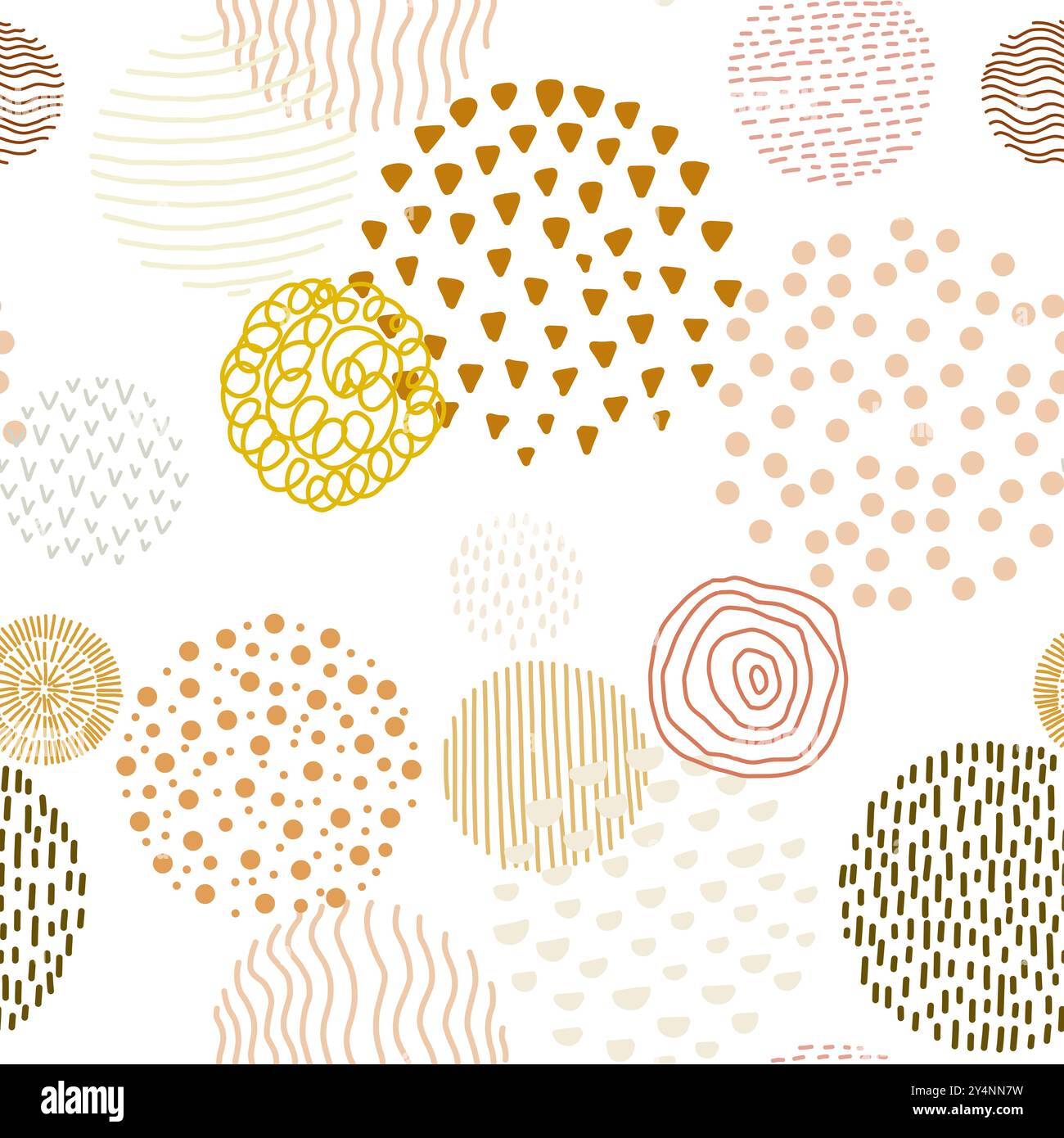 Abstraktes, modernes nahtloses Muster Stock Vektor