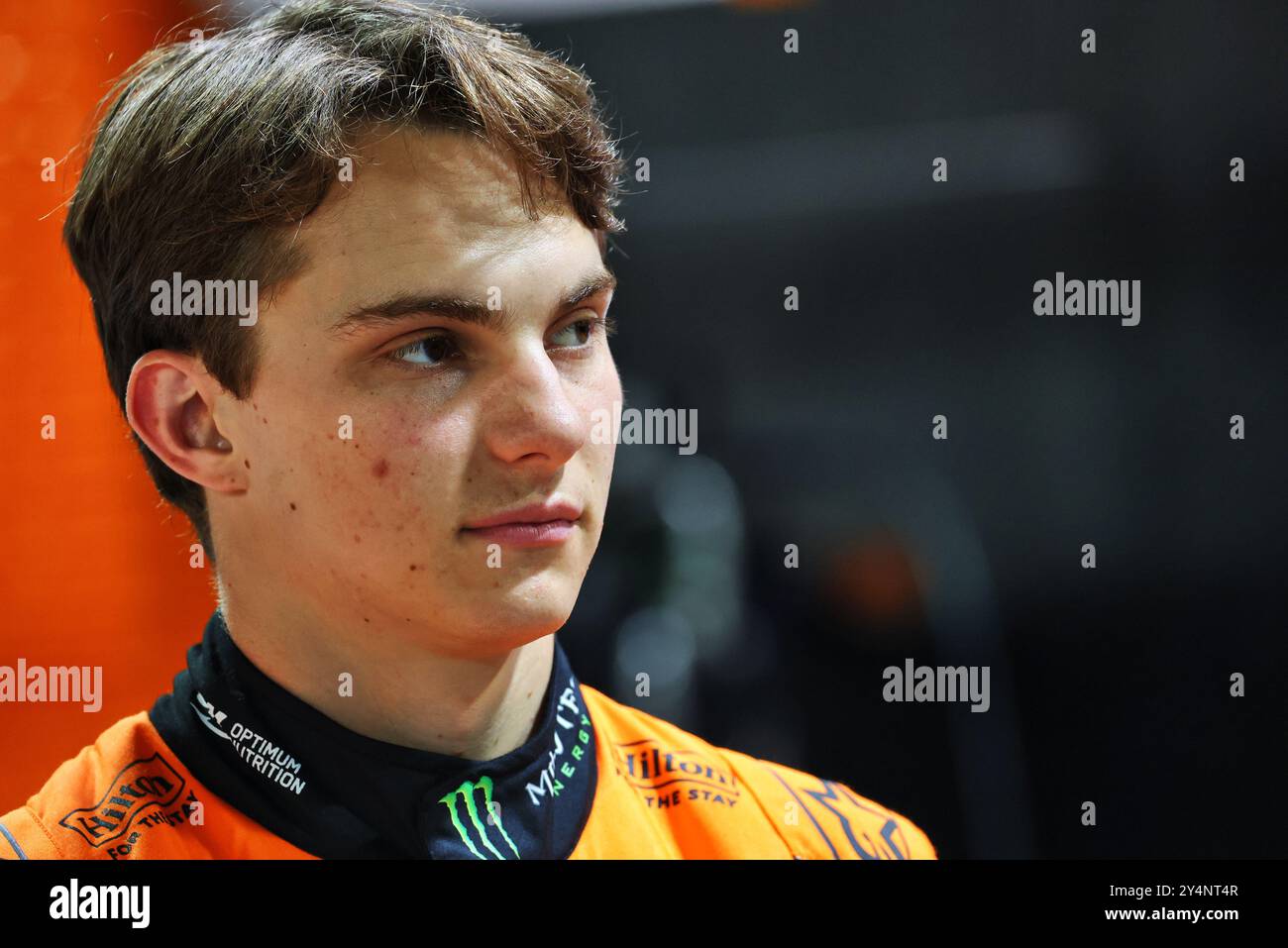 Singapur, Singapur. September 2024. Oscar Piastri (aus) McLaren. 19.09.2024. Formel-1-Weltmeisterschaft, Rd 18, Grand Prix Von Singapur, Marina Bay Street Circuit, Singapur, Vorbereitungstag. Das Foto sollte lauten: XPB/Alamy Live News. Stockfoto