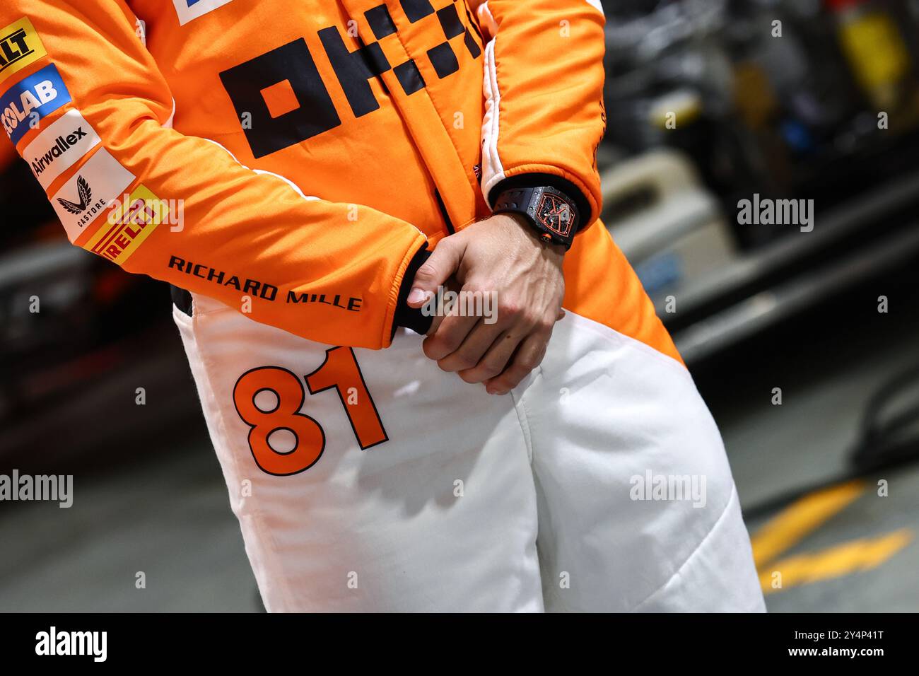 Singapur, Singapur. September 2024. Oscar Piastri (aus) McLaren. 19.09.2024. Formel-1-Weltmeisterschaft, Rd 18, Grand Prix Von Singapur, Marina Bay Street Circuit, Singapur, Vorbereitungstag. Das Foto sollte lauten: XPB/Alamy Live News. Stockfoto