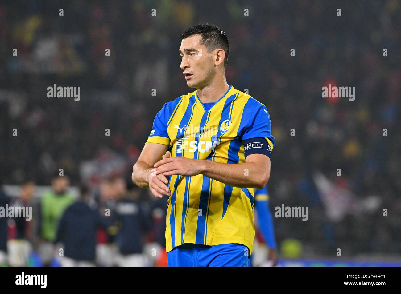 September 2024, Stadio Renato Dall’Ara, Bologna, Italien; UEFA Champions League Fußball; Bologna gegen Shakhtar; Stockfoto