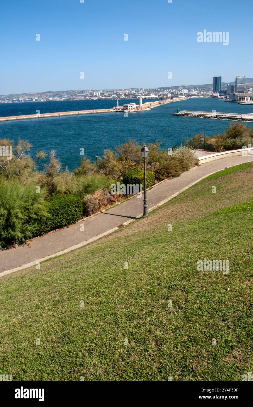 Jardin du Pharo Marsiglia Francia Stockfoto