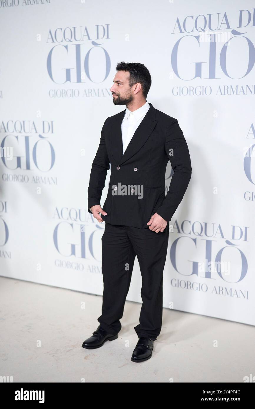 Jesus Castro nimmt am 7. März 2024 in Madrid, Spanien, an „ACQUA DI GIO“ von Giorgio Armani Teil. Stockfoto