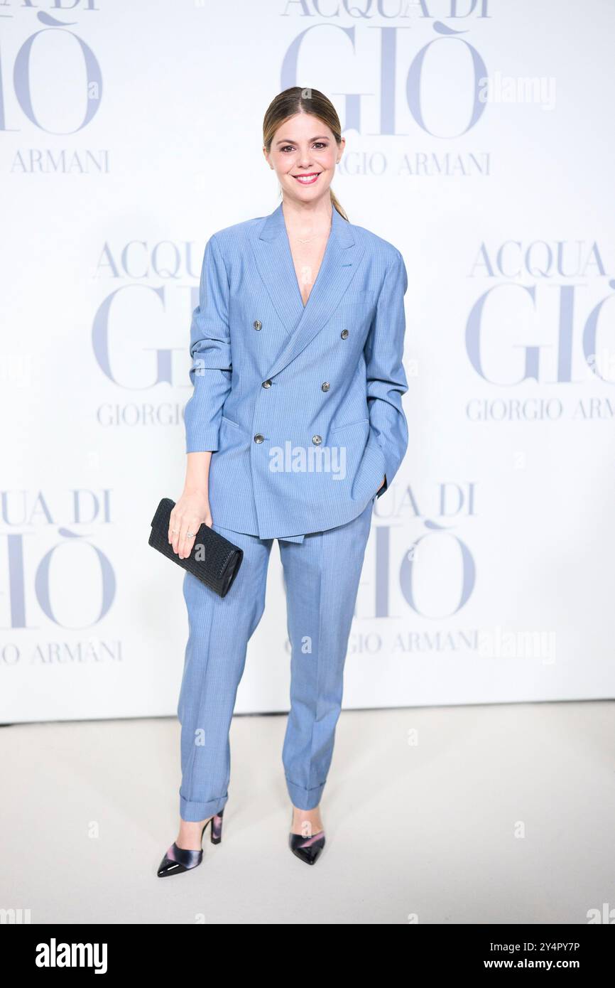 Manuela Velasco nimmt am 7. März 2024 in Madrid, Spanien, an „ACQUA DI GIO“ von Giorgio Armani Teil. Stockfoto