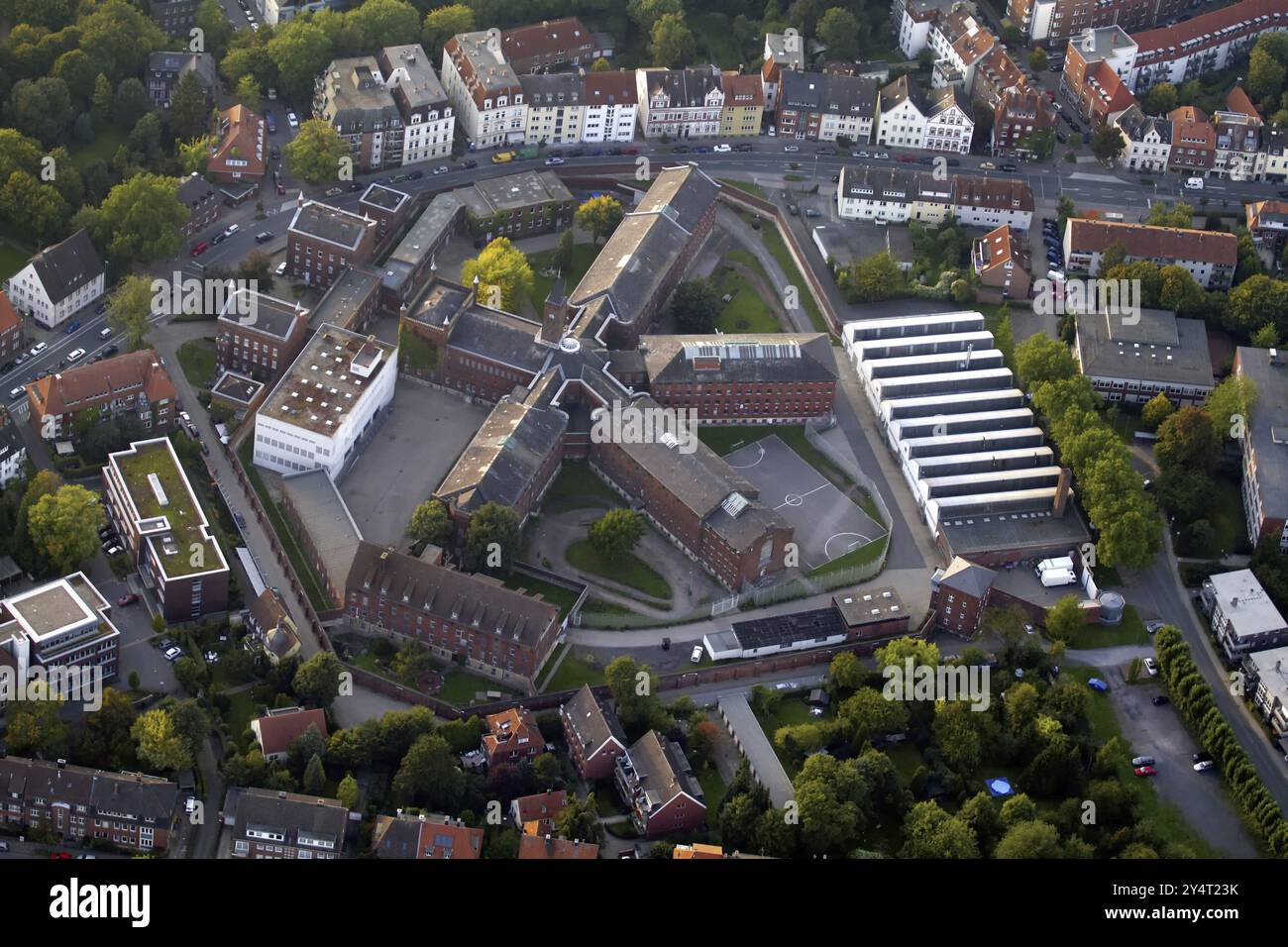 Gefängnis Münster Stockfoto