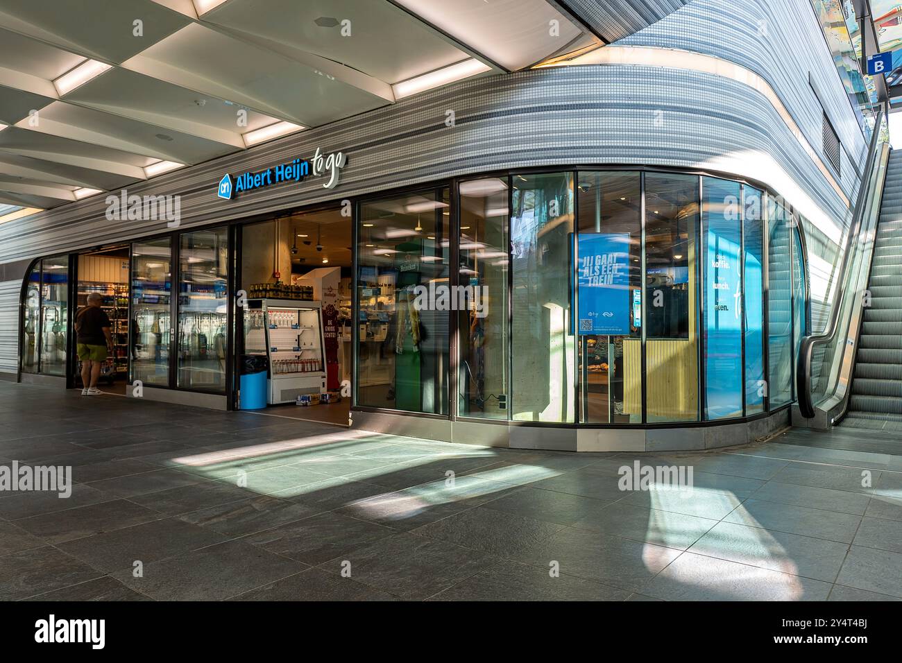 Albert Heijn geht nach Zwolle, Niederlande Stockfoto