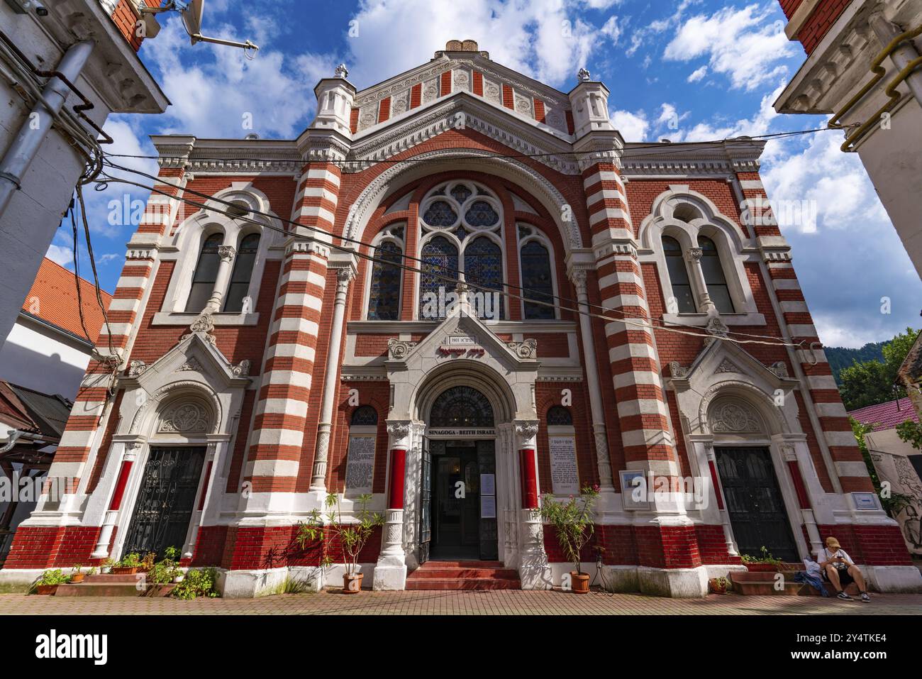 Beth Israel Synagoge in Brasov, Rumänien, Europa Stockfoto