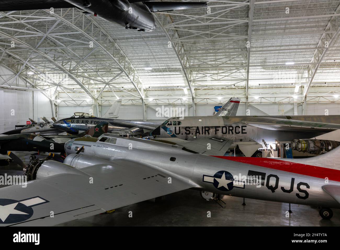 Foto vom Strategic Air Command & Aerospace Museum in der Nähe von Ashland, Nebraska, USA. Stockfoto