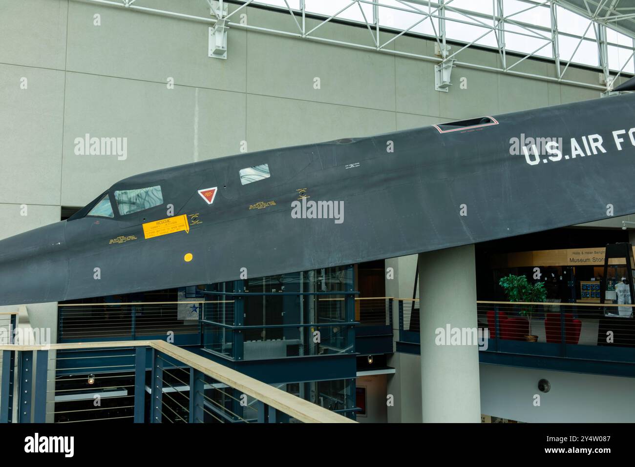 Foto vom Strategic Air Command & Aerospace Museum in der Nähe von Ashland, Nebraska, USA. Stockfoto