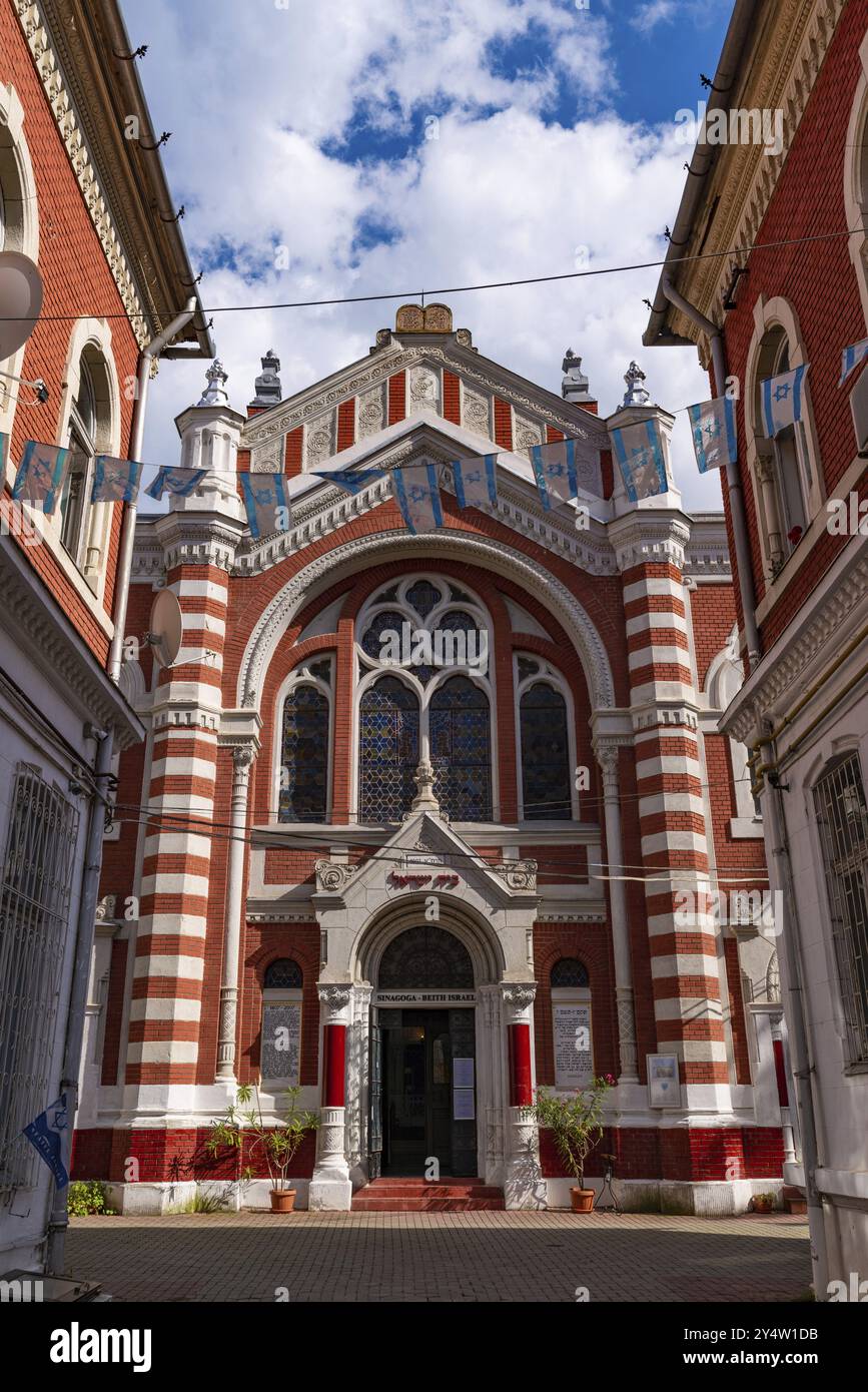 Beth Israel Synagoge in Brasov, Rumänien, Europa Stockfoto