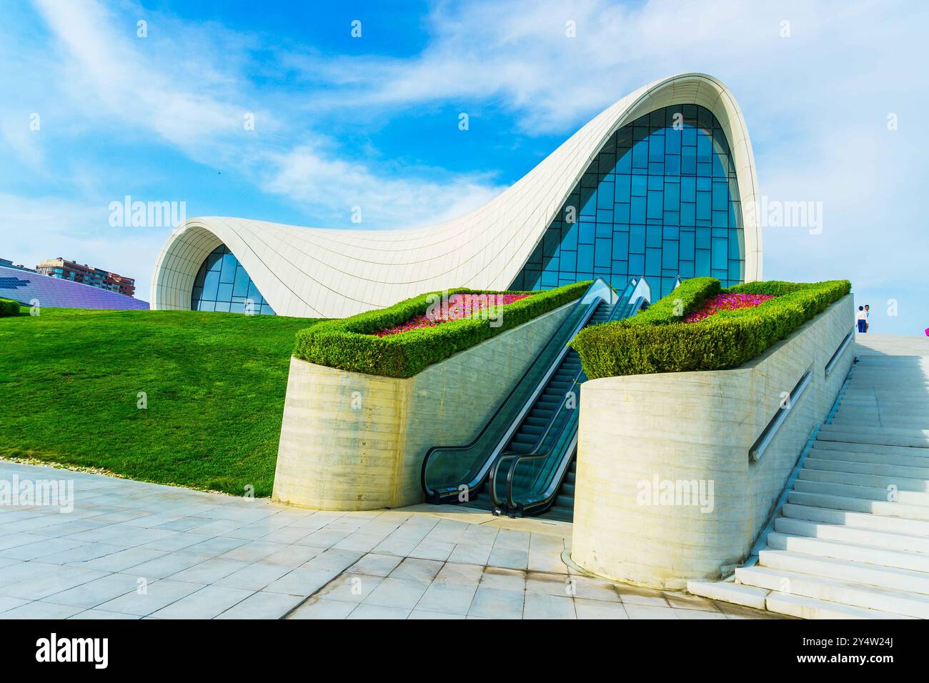 Heydar Aliyev Center. Baku, Aserbaidschan. Stockfoto